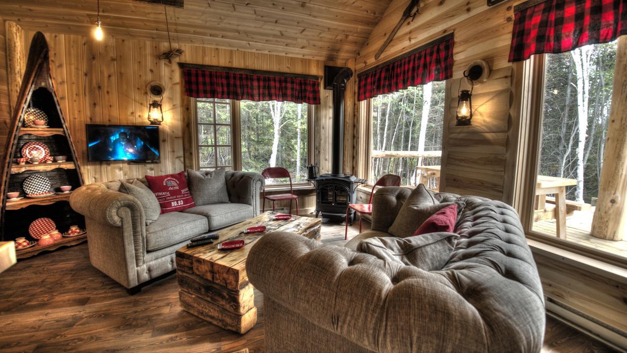Le Bivouac - Les Chalets Spa Canada La Malbaie Exterior foto