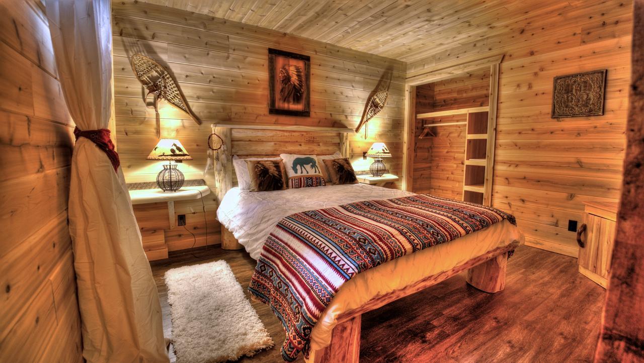 Le Bivouac - Les Chalets Spa Canada La Malbaie Exterior foto